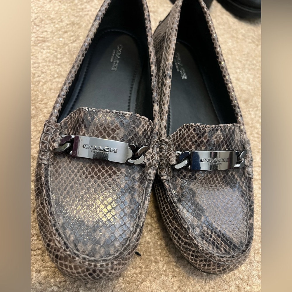 Great condition! Coach Driving Shoes, Fredrica Moc Slip On Loafer.